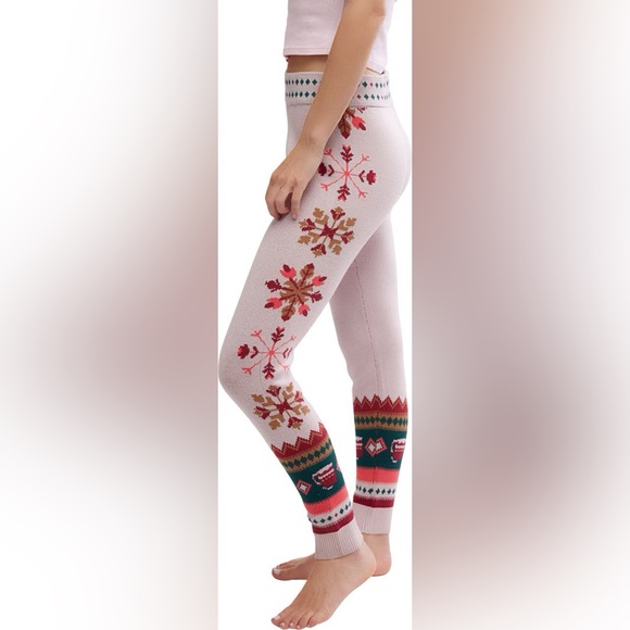 NWT Free People Falala Legging in Snowy Sips, size XL - Picture 3 of 12